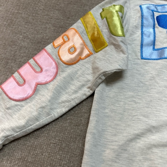 Disney Gray Sweatshirt with Colorful Lettering - Picture 2 of 4